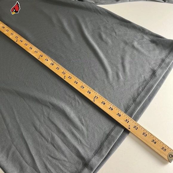 Arizona Cardinals NFL TX3 Cool Lightweight Quarter Zip Pullover Sweater Mens XL - Picture 7 of 7